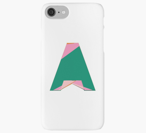 Alphabet Chunky collection iPhone Cases and Skins